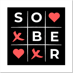 Sober XOXO Posters and Art